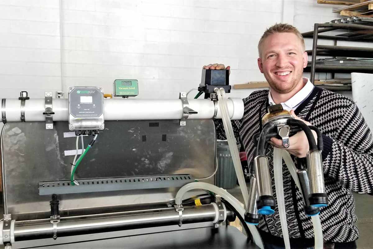 The schlueter company mark with new equipment